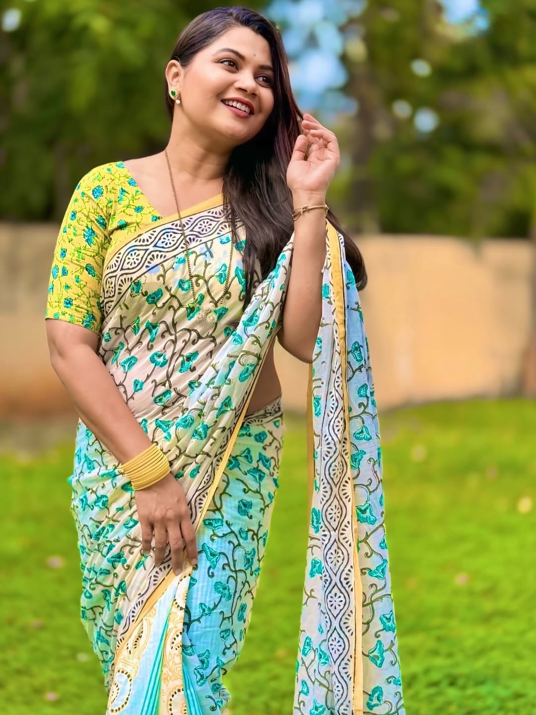 Namrata Sambherao Saree Look