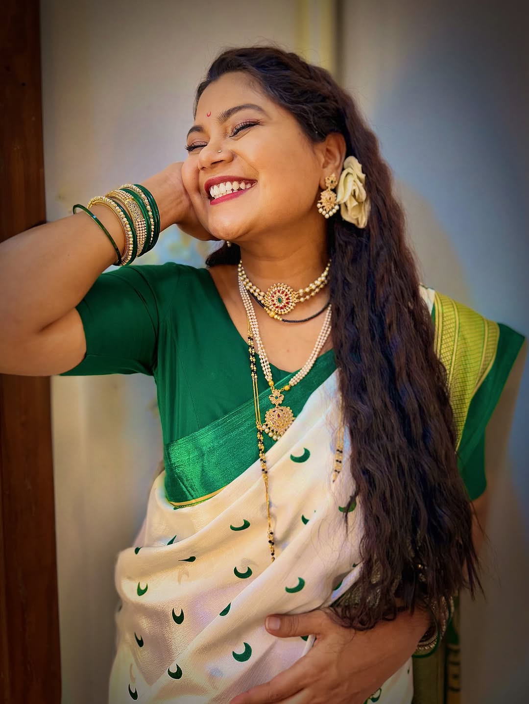 Namrata Sambherao Saree Look