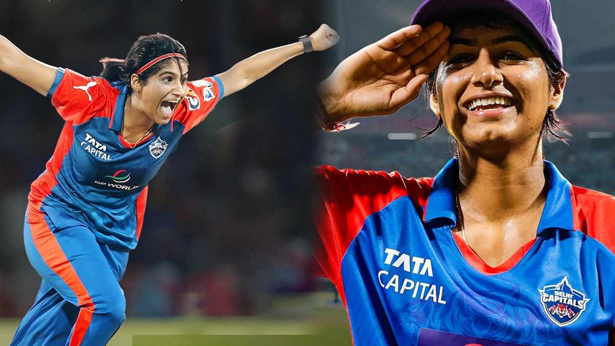 Who is Nandini Sharma Delhi Capitals bowler scripts history with WPL hattrick in 20th Over DC vs GG