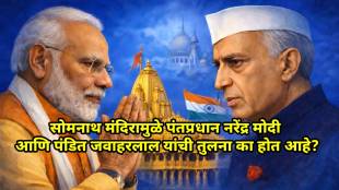 Nehru Somnath temple controversy