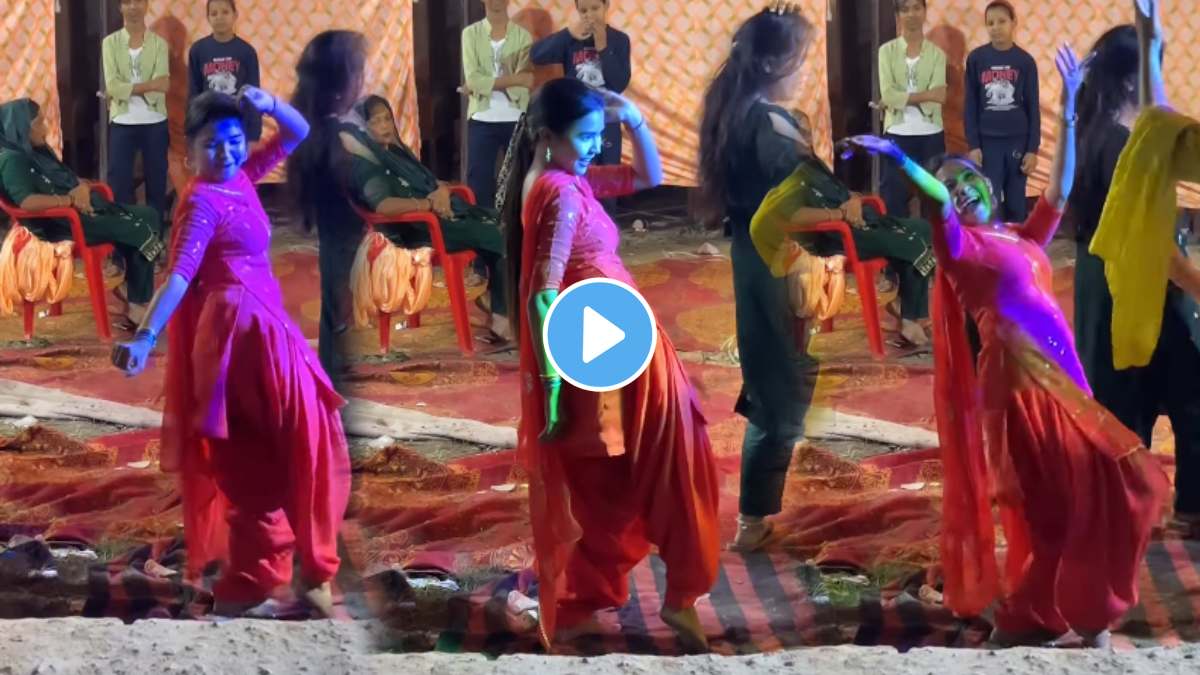Young Girl dance on chunari chunari song