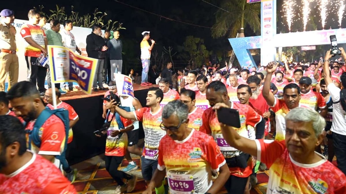 Konkan Coastal Half Marathon 2026 Marathi Language Dedicated Ratnagiri Abhishek Devkate Sakshi Jadyal Win