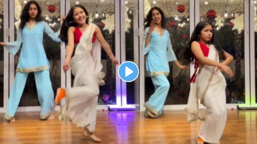 Two girls dance on desi girl Two girls dance on desi girl