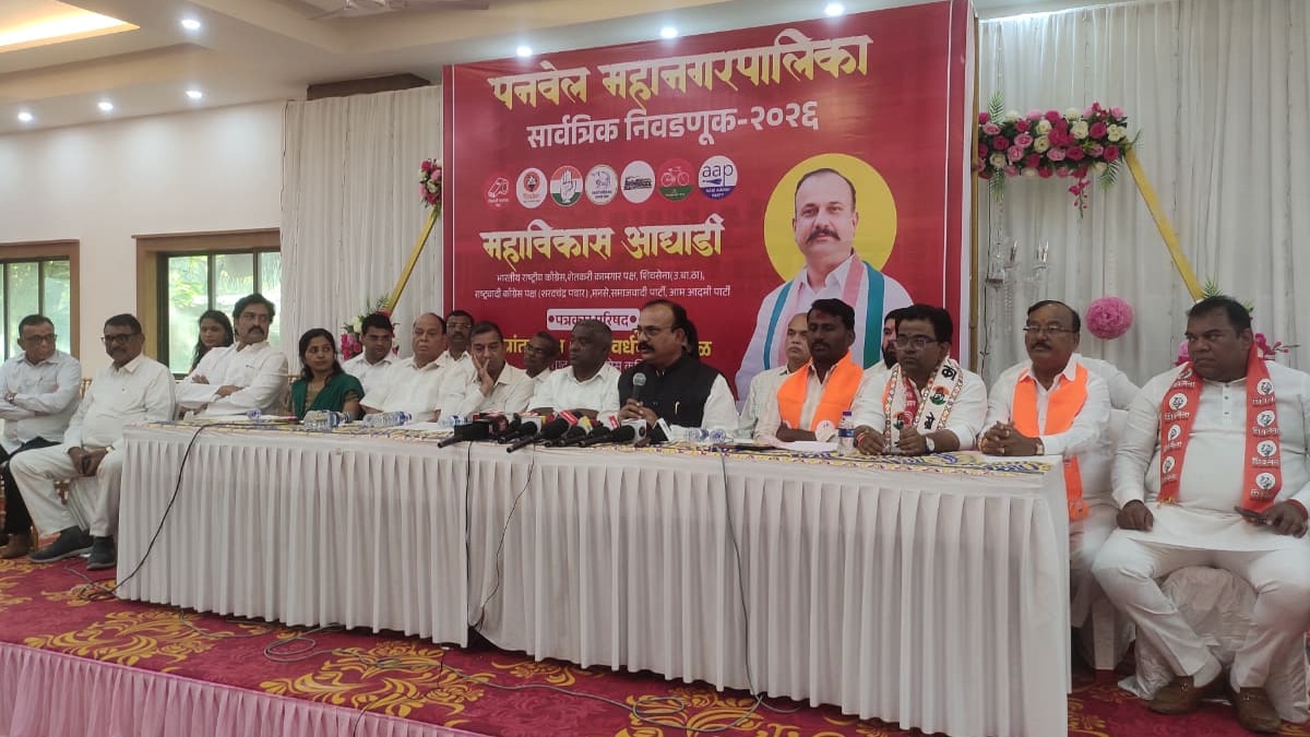 Harshwardhan Sapkal Panvel election campaign MVA Navi Mumbai Airport challenges CM Fadnavis voting democracy good candidates