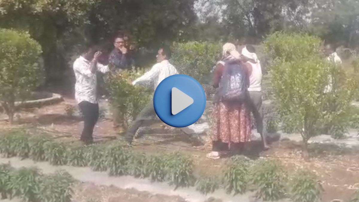 Washim Agriculture Officer Sachin Kamble Assaults Mangrulpir Farmer Rushikesh Pawar Shetkari Sanghatana Demand Action