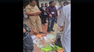 Kharghar cash seizure Yash Avenue building election scam navi mumbai