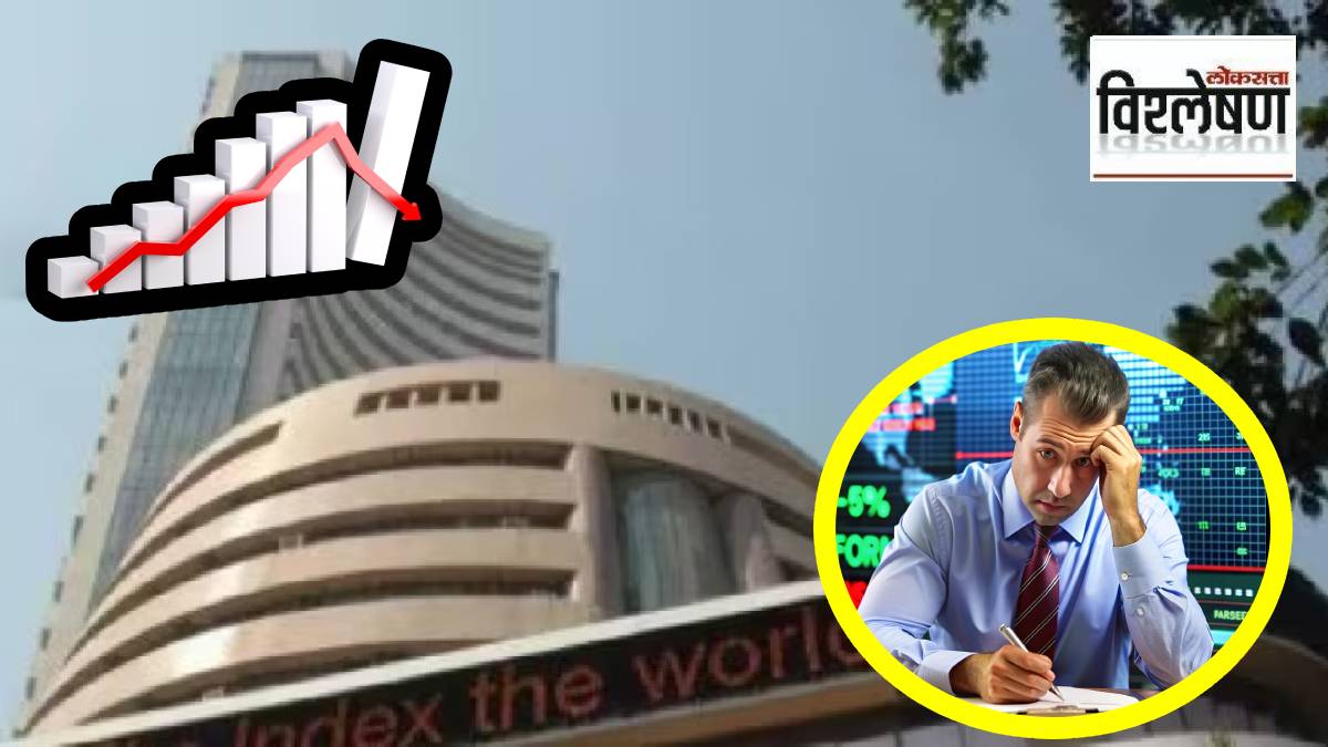 Sensex fall, India stock market decline, US trade war impact, Q3 market results, foreign fund outflow, India VIX volatility, Nifty 50 drop, Greenland issue trade tension, Indian capital market update, equity market selling pressure,