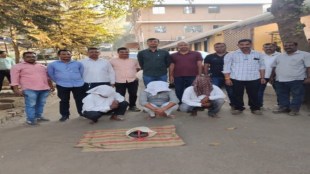 virar sand boa snake smuggling three arrested by forest department superstition mandul snake illegal demand international markets