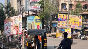 political illegal banners hoards defacing vasai virar city beauty vvmc failure citizen demand