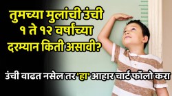 तुमच्या मुलांची उंची १ ते १२ वर्षांच्या दरम्यान किती असावी? उंची वाढत नसेल तर ‘हा’ आहार चार्ट फॉलो करा, परिणाम पाहून थक्क व्हाल