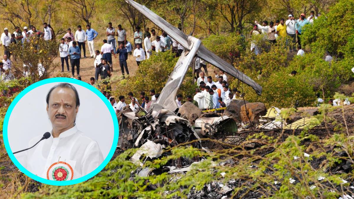 Ajit Pawar plane crash, Maharashtra plane accident, Baramati aircraft crash, Learjet 45 crash investigation, Ajit Pawar death news, Maharashtra aviation accident, low visibility,