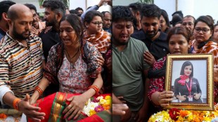 Plane Crash Pinki Mali Last Rites Funeral