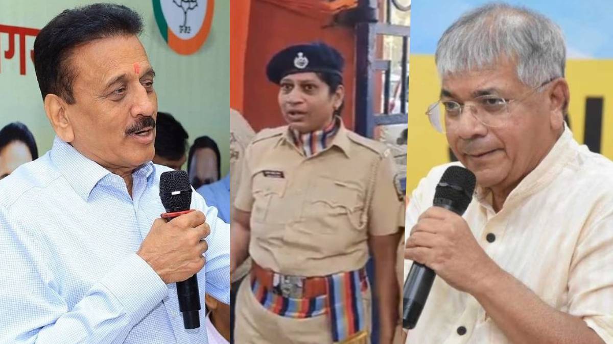 Prakash Ambedkar On Madhavi Jadhav Girish Mahajan