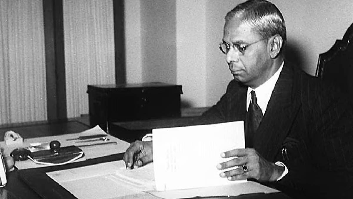 India's first budget 1947, first finance minister R. K. Shanmukham Chetty, Indian budget history