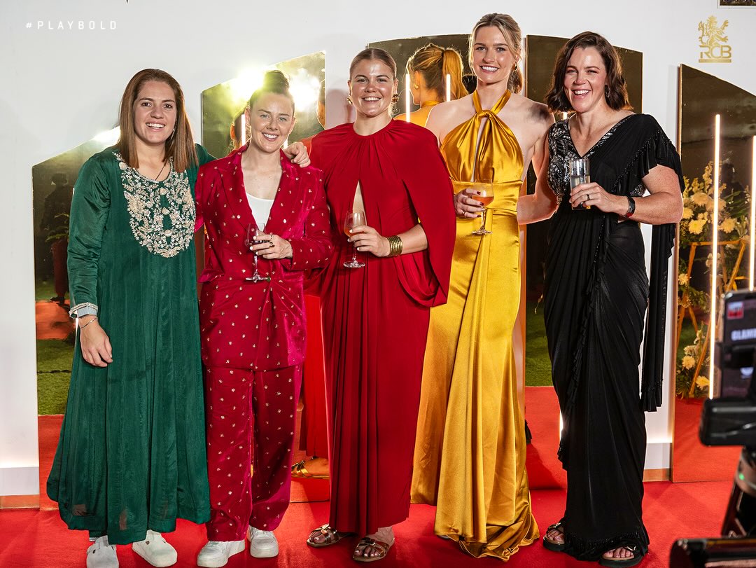 RCB Women's Team Met Gala