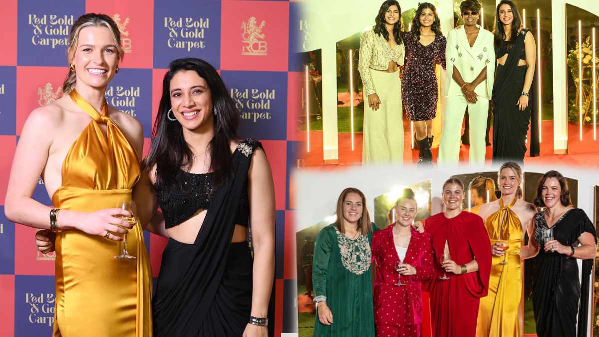 RCB Met Gala Smriti Mandhana Lauren Bell Shreyanka Patil Arundhati Reddy Killer Looks WPL 2026