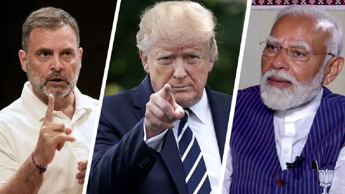 Rahul Gandhi On Trump Tariffs Effect On India