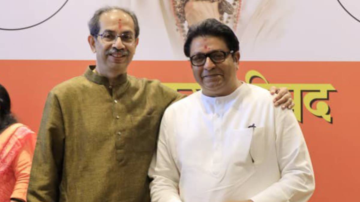 Rs Raj शिवसेना उद्धव ठाकरे पक्ष आणि मनसेचा संयुक्त जाहीरनामा, २० वर्षांनी राज ...