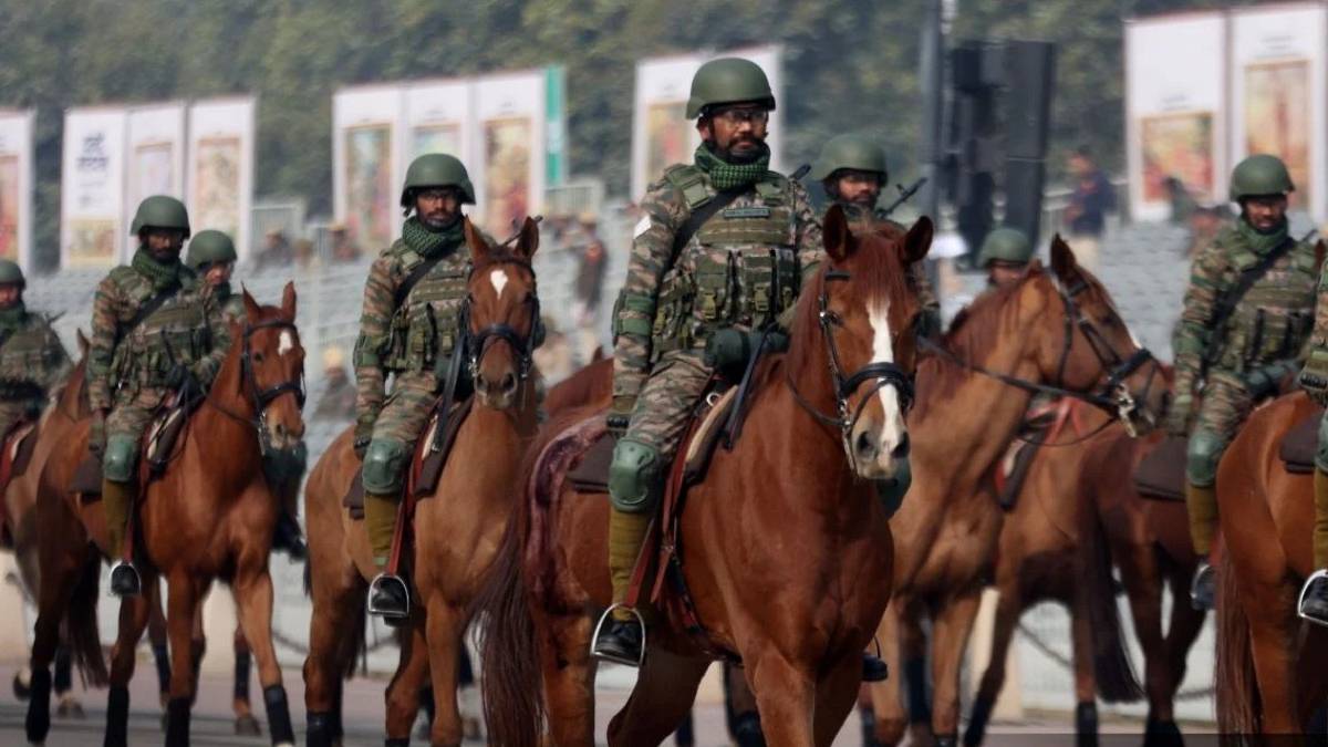 Republic Day Parade rehearsals