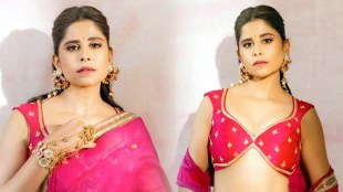 Sai Tamhankar Pink Lehenga Look