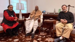 Shashi Tharoor : शशी थरूर यांची नाराजी दूर? राहुल गांधी आणि खर्गेंच्या भेटीनंतर मोठं भाष्य; म्हणाले, “आम्ही सर्वजन…”