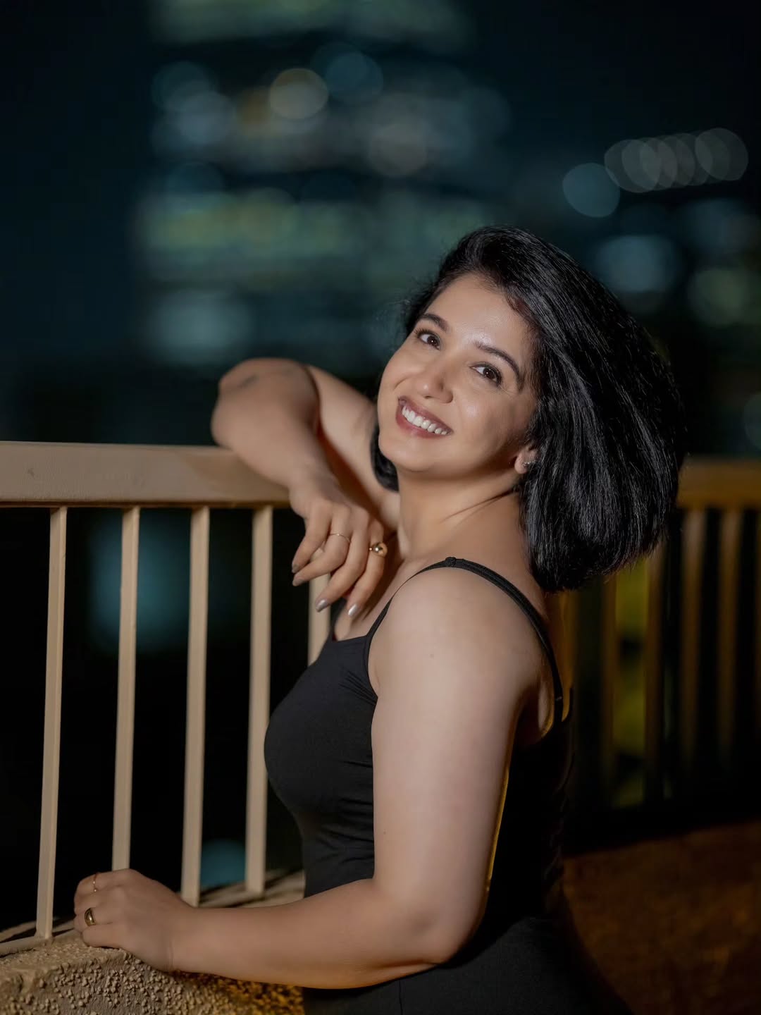 Snehlata Vasaikar Black One Piece Dress Look