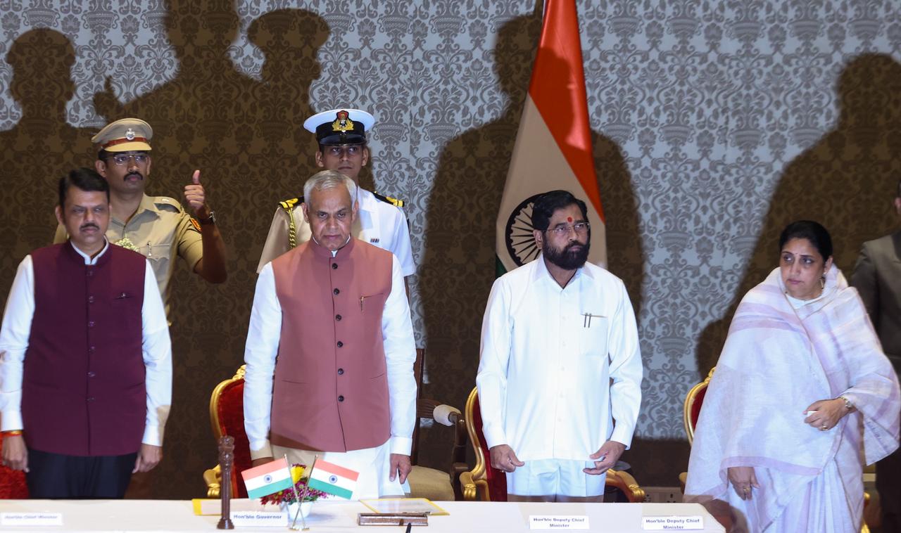 Sunetra Pawar Oath Taking Ceremony