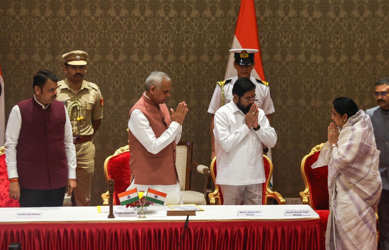 Sunetra Pawar Oath Taking Ceremony