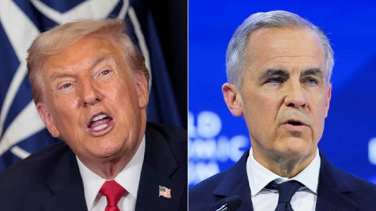 US President Donald Trump on canada