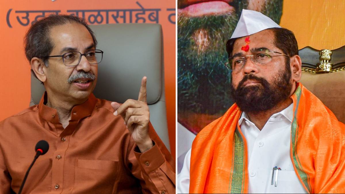 Uddhav Thackeray on eknath Shinde nagarsevak
