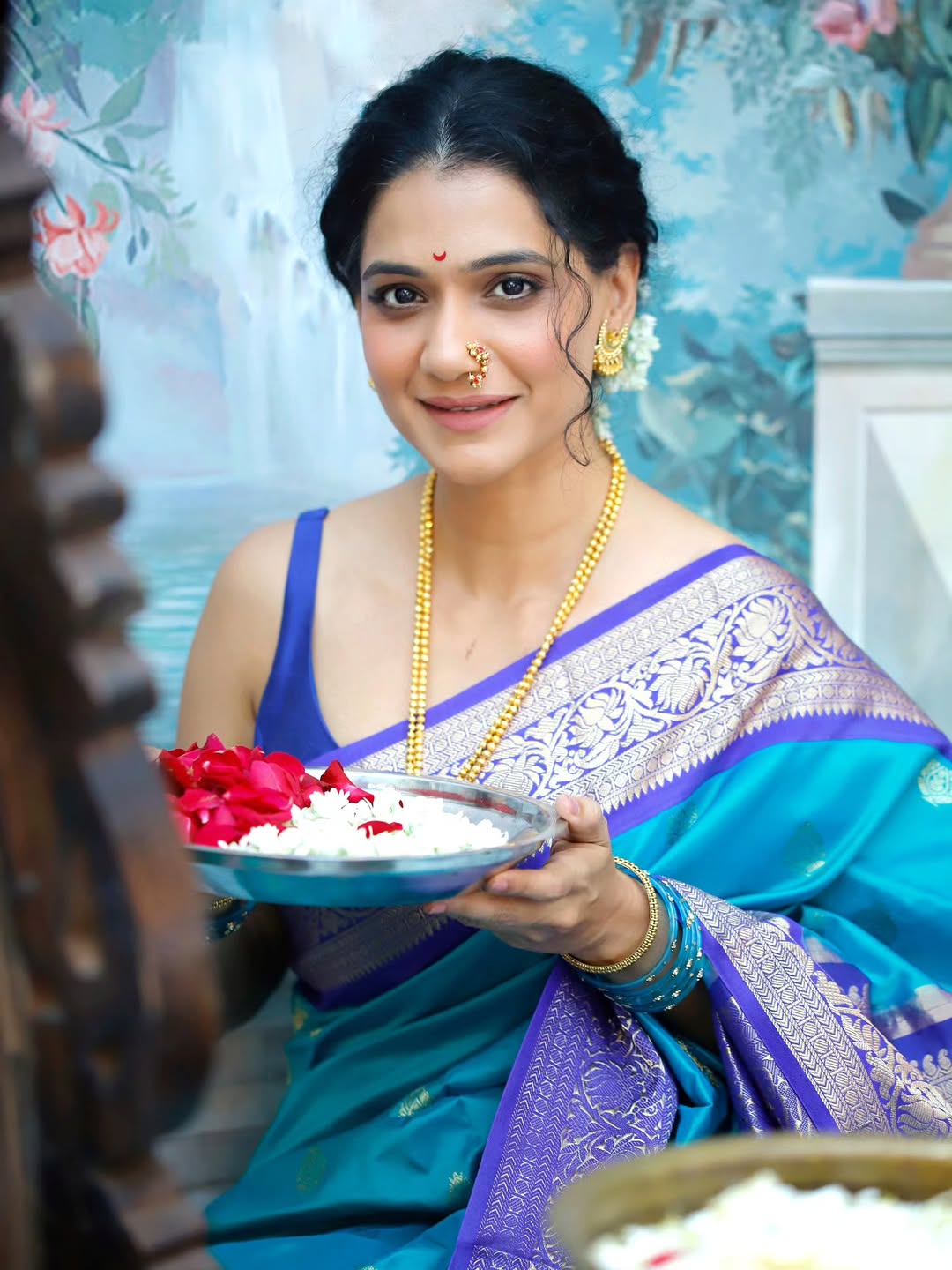 Urmila Kanetkar Chikankari Dress Look