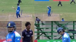 वैभव सूर्यवंशी क्लीन बोल्ड! हवेत कोलांट्या उड्या घेत उडाला स्टंप, स्वत:ची घोडचूक अशी पडली महागात; VIDEO व्हायरल