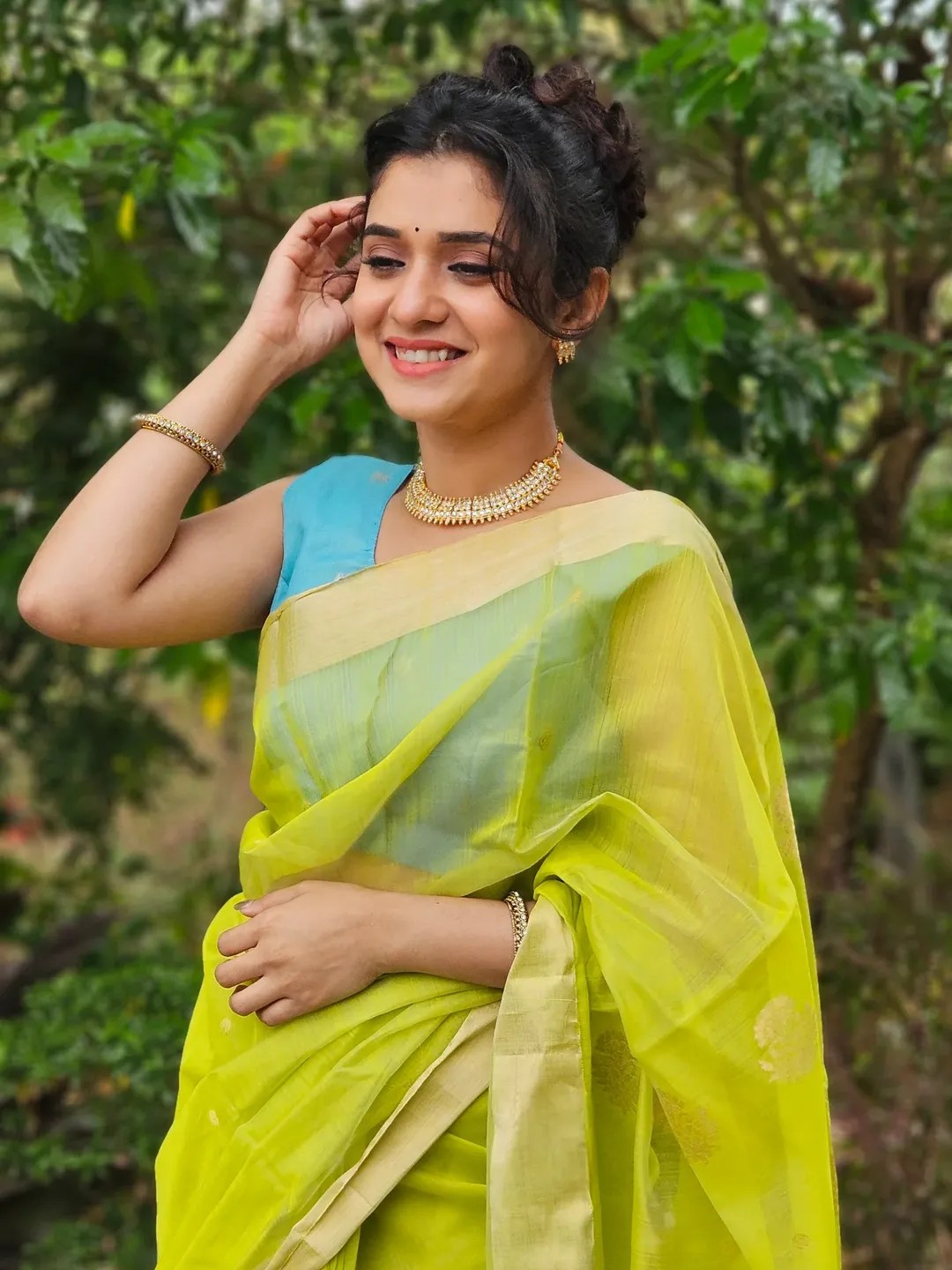 Vaishnavi Kalyankar Gaikwad Saree Look