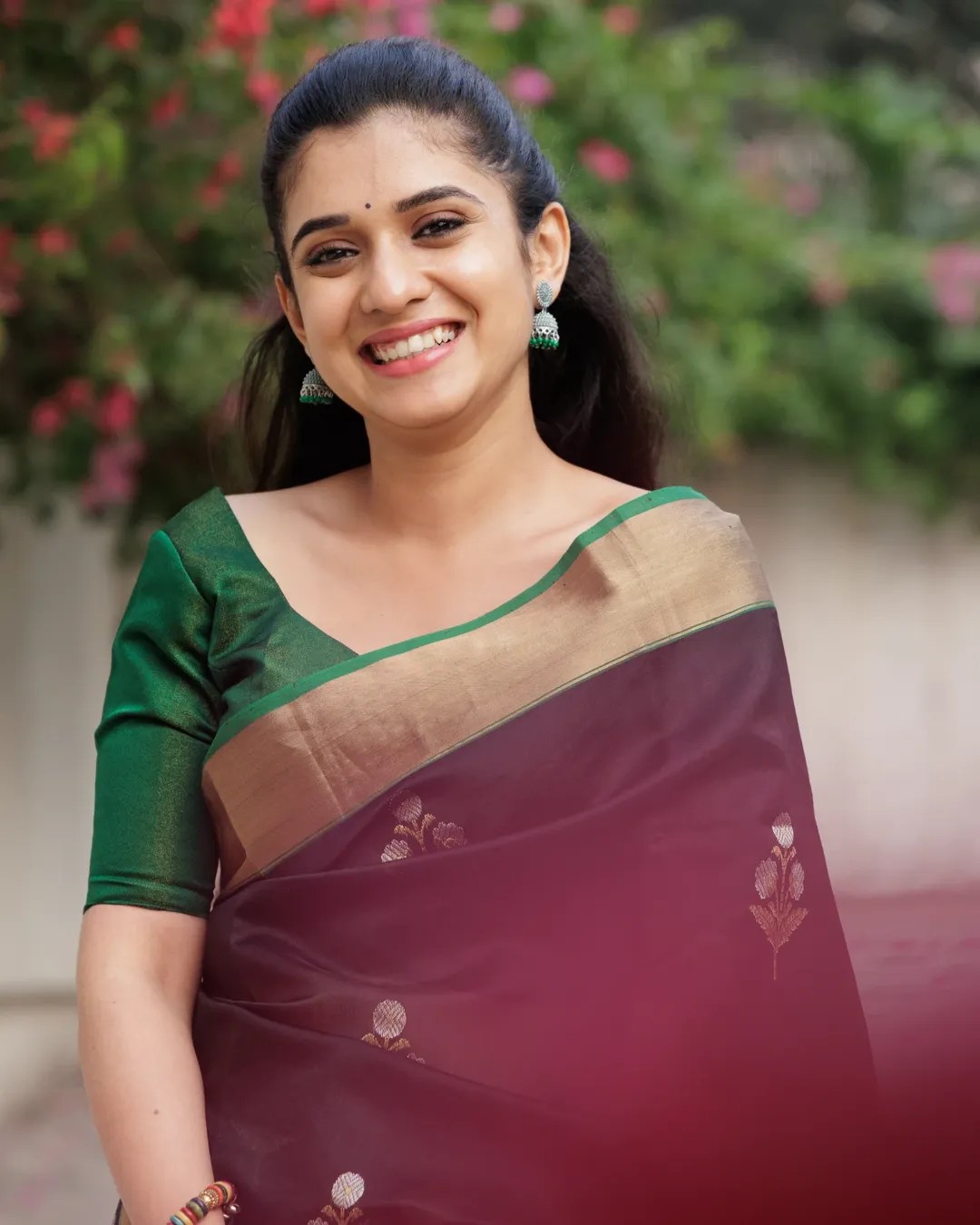 Vaishnavi Kalyankar Gaikwad Saree Look