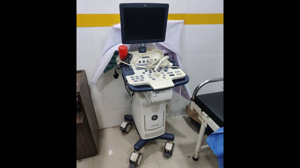 Sonography system at Maternal and Child Care Hospital closed