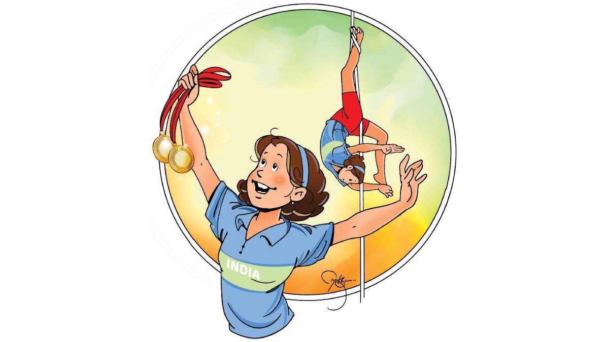 New Year Resolution students motivational story Mallakhamb player Swapna Musale success stay fit disciplin Marathi article health determination lokrang