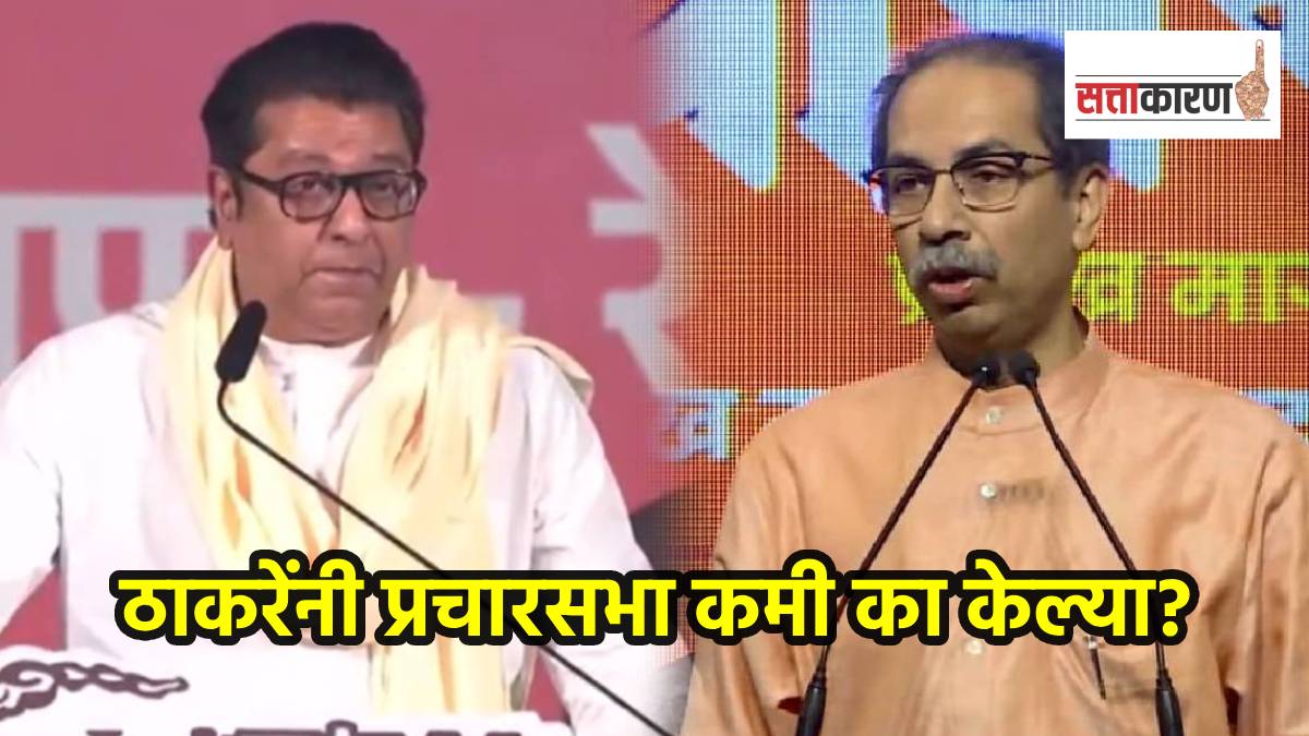 ठाकरे बंधूंनी आपल्या प्रचारसभा कमी का केल्या? कारण काय? माजी मंत्र्याने काय सांगितलं? (छायाचित्र लोकसत्ता ग्राफिक्स टीम)