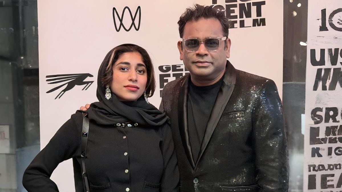 a r rahman daughter salms troller blind society do not have time to read bhagvat gita and quran but have time to mock and abuse