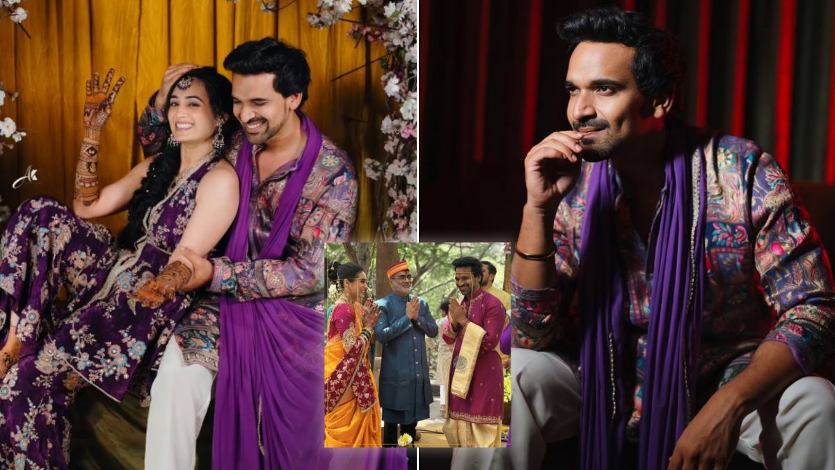 actor siddharth khirid tied the knot with model maithili bhosekar first wedding photo viral on social media