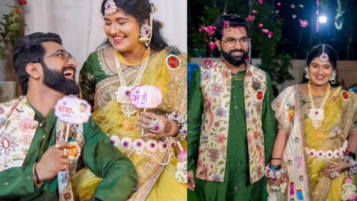 star pravah sadhi mansa fame actor akash nalawade welcome baby boy