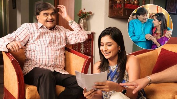 ashok mama serial off air actress rasika wakharkar shares an emotional post for ashok saraf