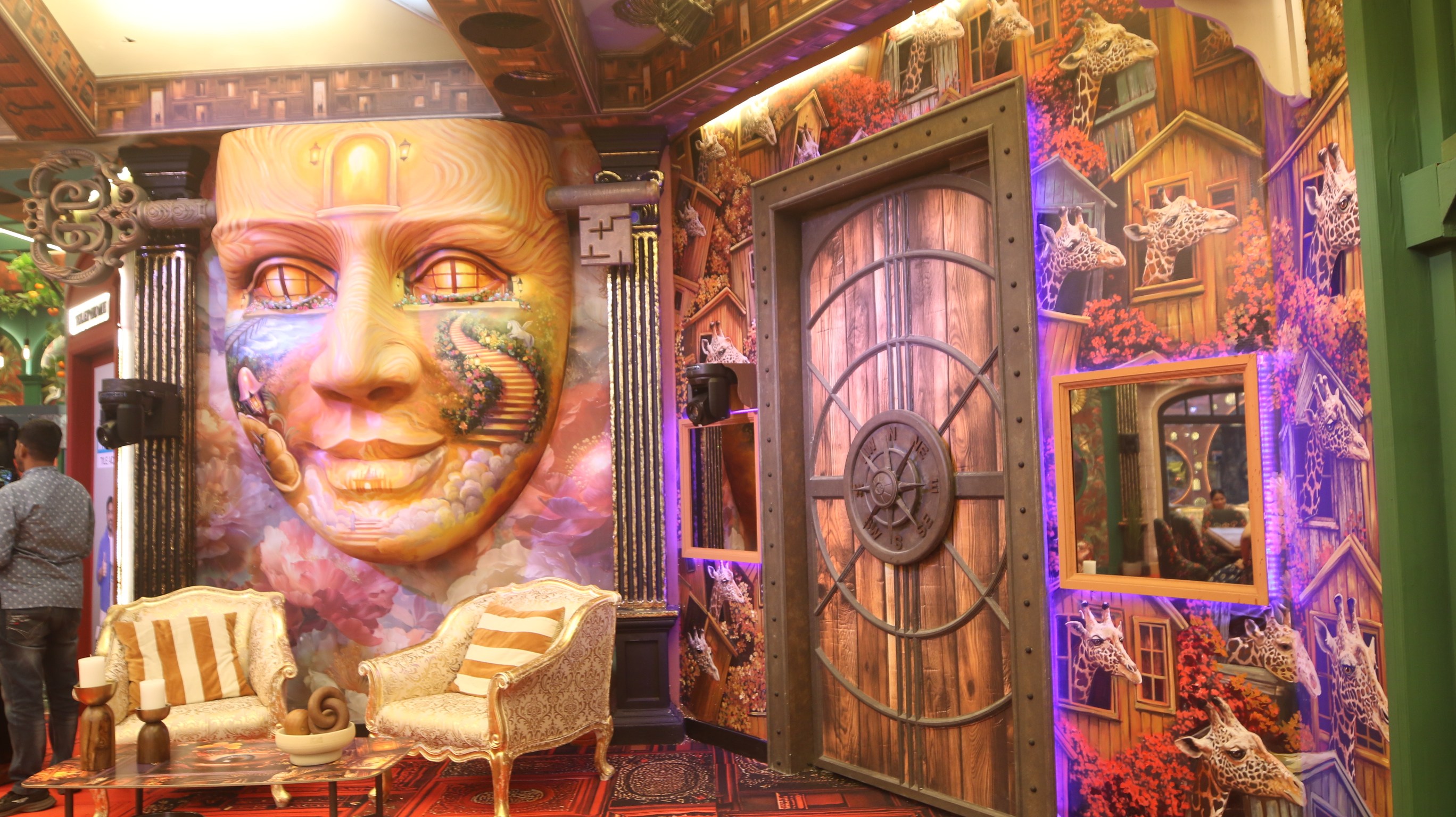 bigg boss marathi 6 house photos bunk bed in bedroom telephone lavish captain room