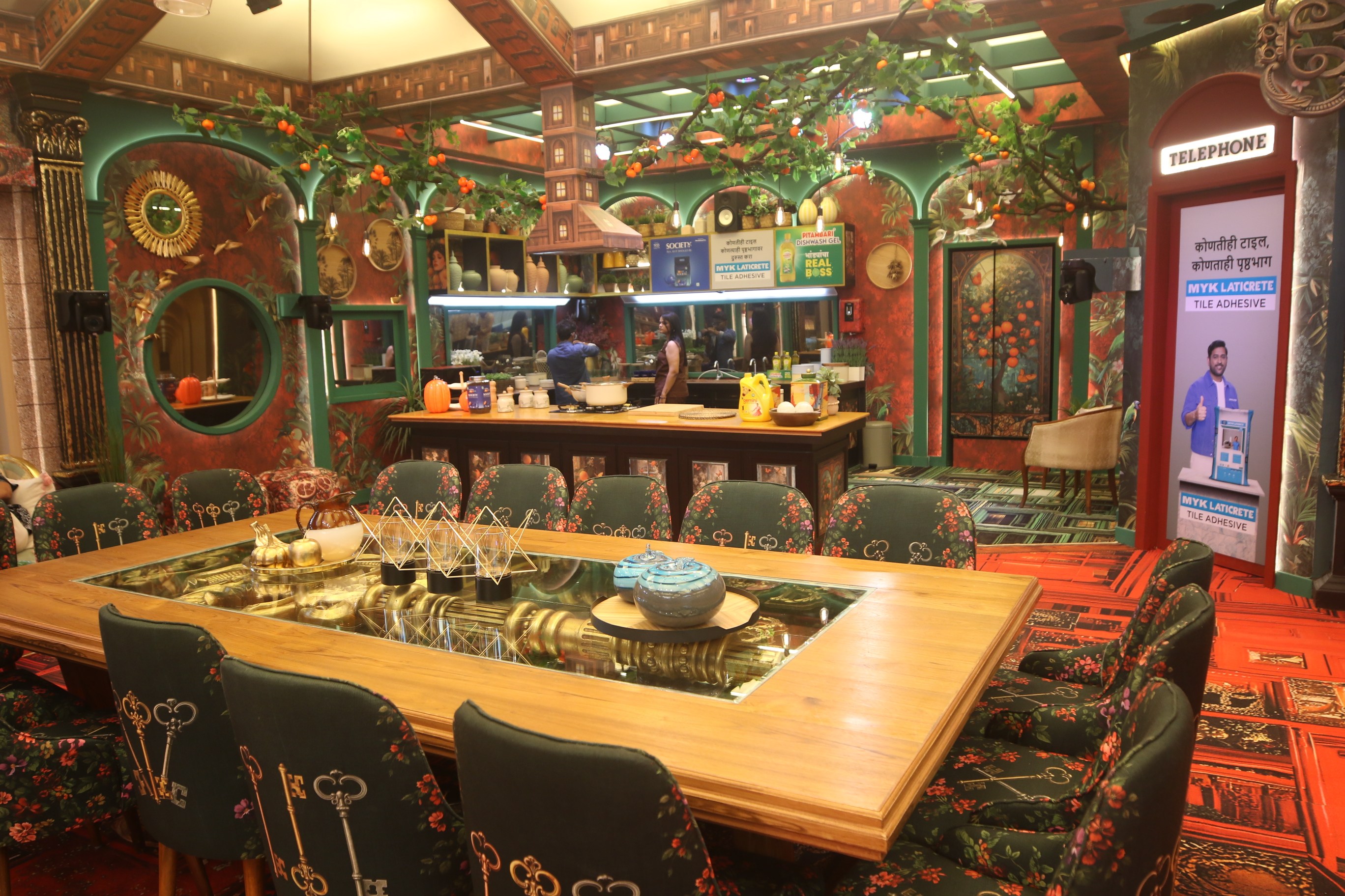 bigg boss marathi 6 house photos bunk bed in bedroom telephone lavish captain room