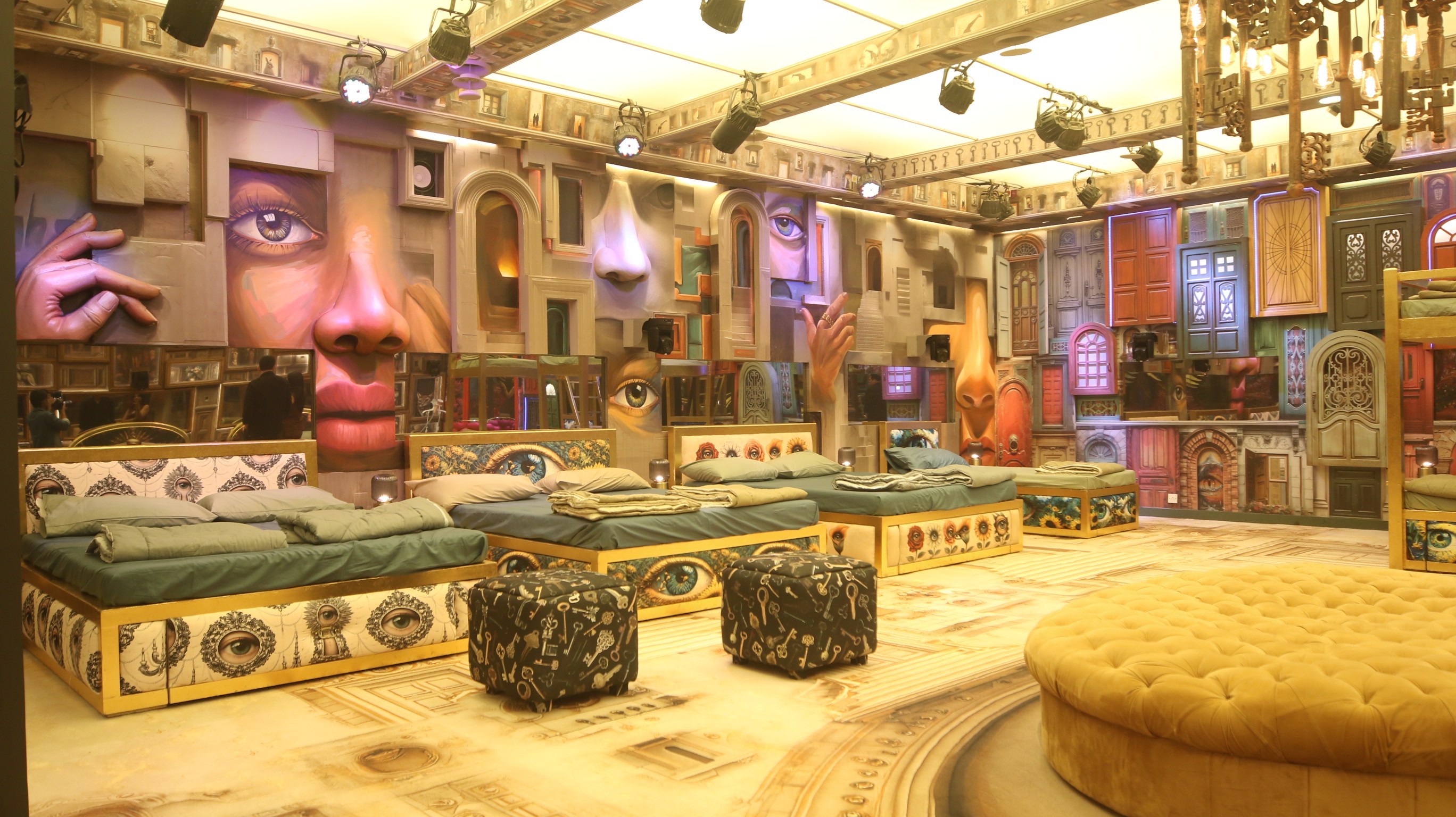 bigg boss marathi 6 house photos bunk bed in bedroom telephone lavish captain room