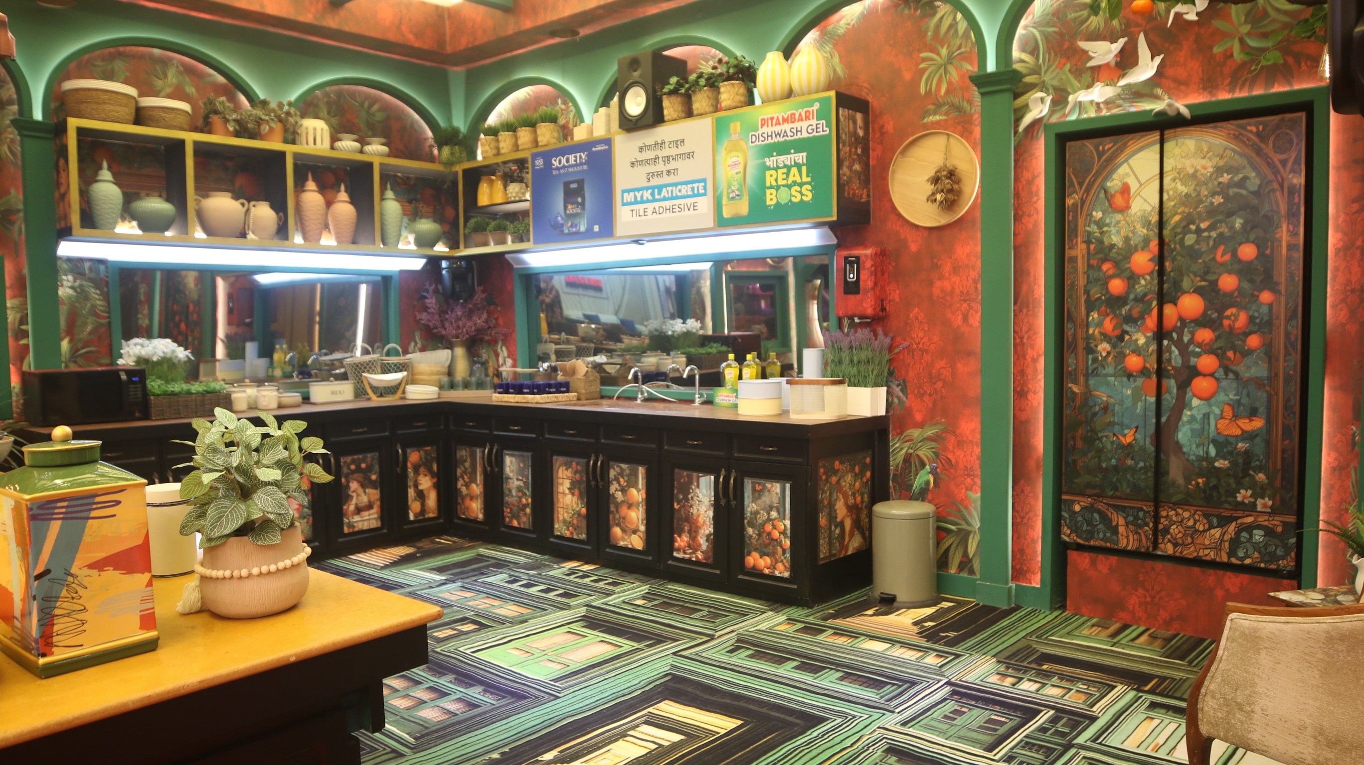 bigg boss marathi 6 house photos bunk bed in bedroom telephone lavish captain room