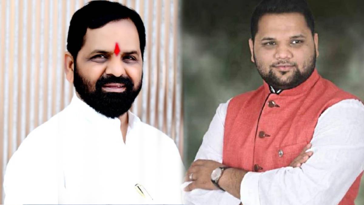 Vikas Gogawale, son of a minister Bharat Gogawale surrendered in Mahad police station after two months.