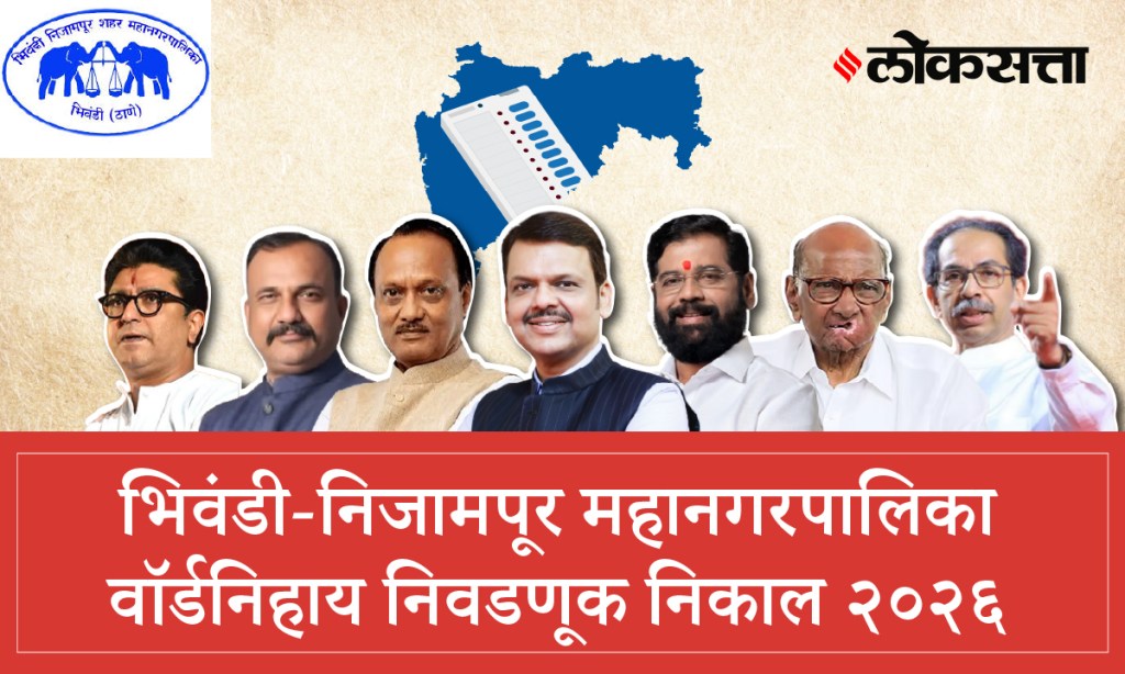 Bhiwandi Nizampur Municipal Corporation Election Result 2026 | भिवंडी निजामपूर महानगरपालिका निवडणूक निकाल २०२६ Bhiwandi Nizampur Municipal Corporation Election Result 2026 | भिवंडी निजामपूर महानगरपालिका निवडणूक निकाल २०२६