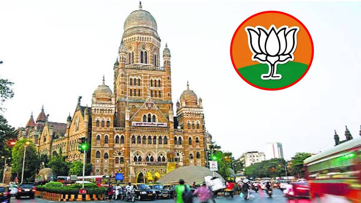 bjp bmc mayor candidate nomination satyanarayan puja amit satam ganesh khankar mumbai