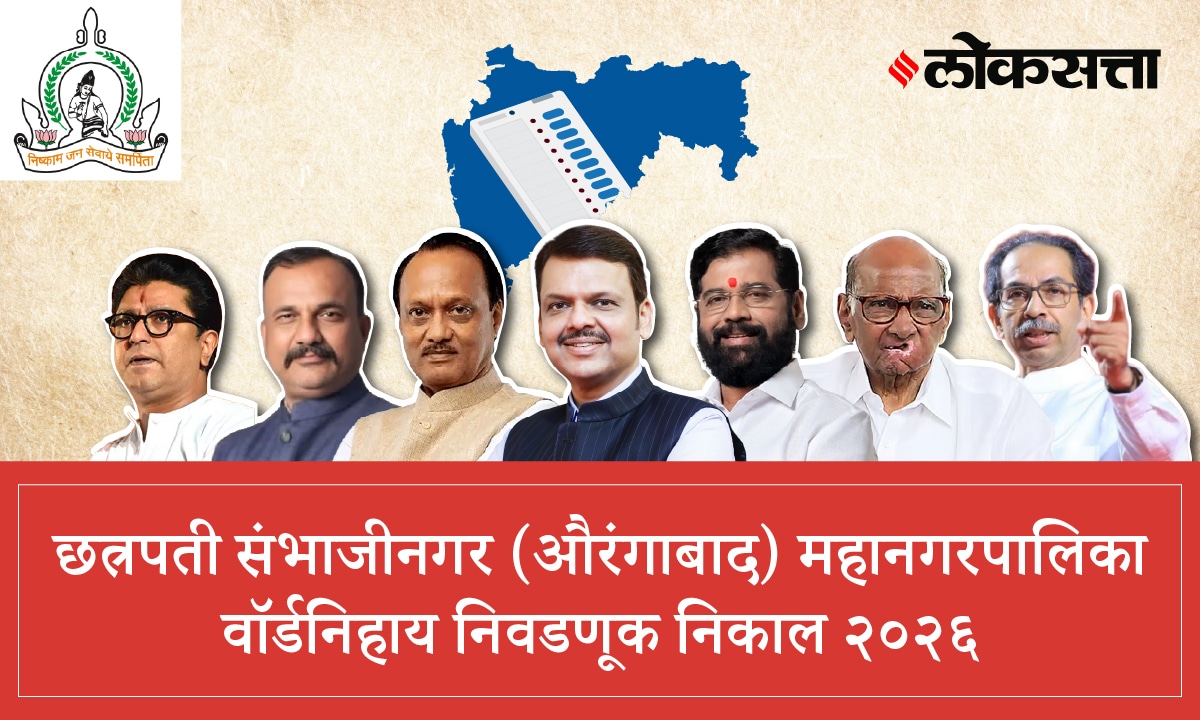 Chhatrapati Sambhajinagar Aurangabad Municipal Corporation Election Result 2026 | छत्रपती संभाजीनगर (औरंगाबाद) महानगरपालिका निवडणूक निकाल २०२६