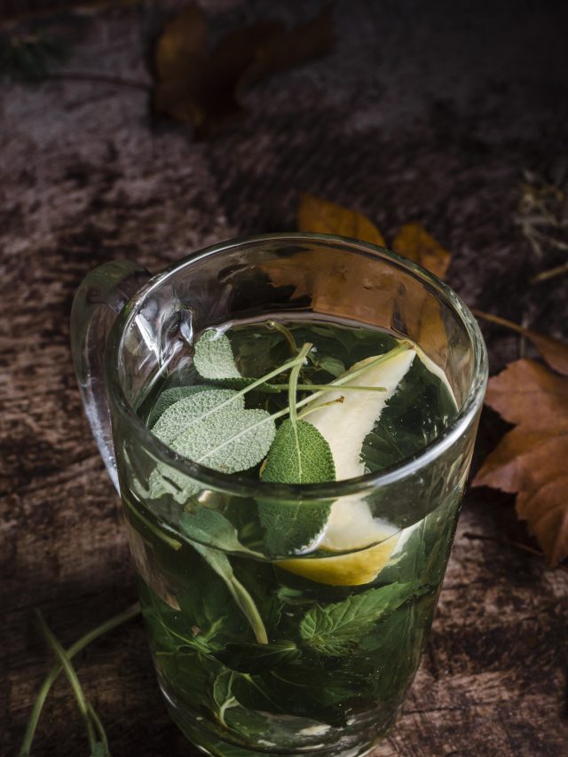 high-angle-glass-with-hot-water-lemon